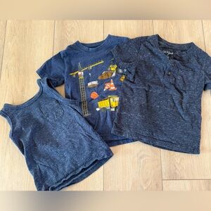 Three 2T shirts, tank- Carter’s and Cat & Jack